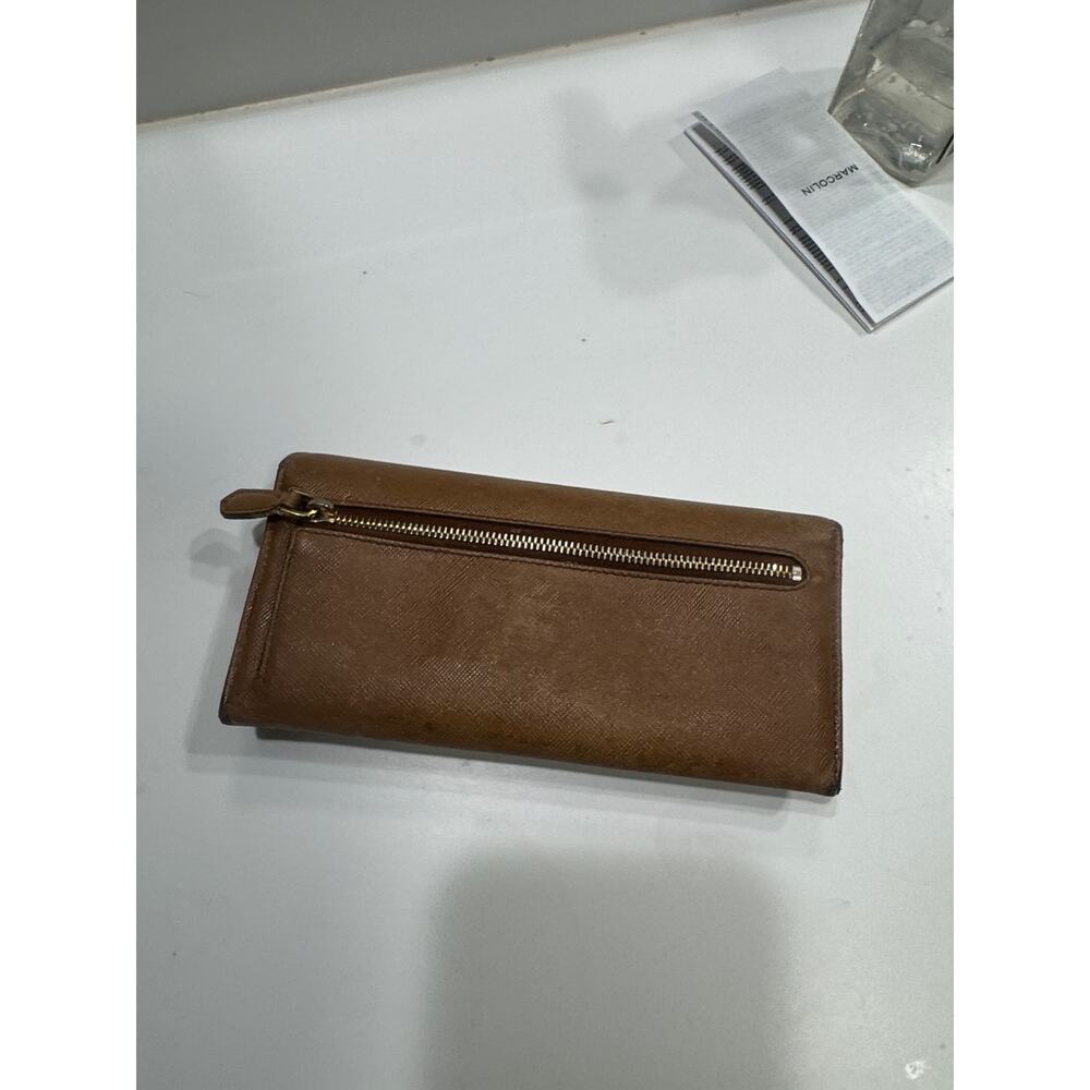 Prada Brown Leather wallet - Picture 5 of 11